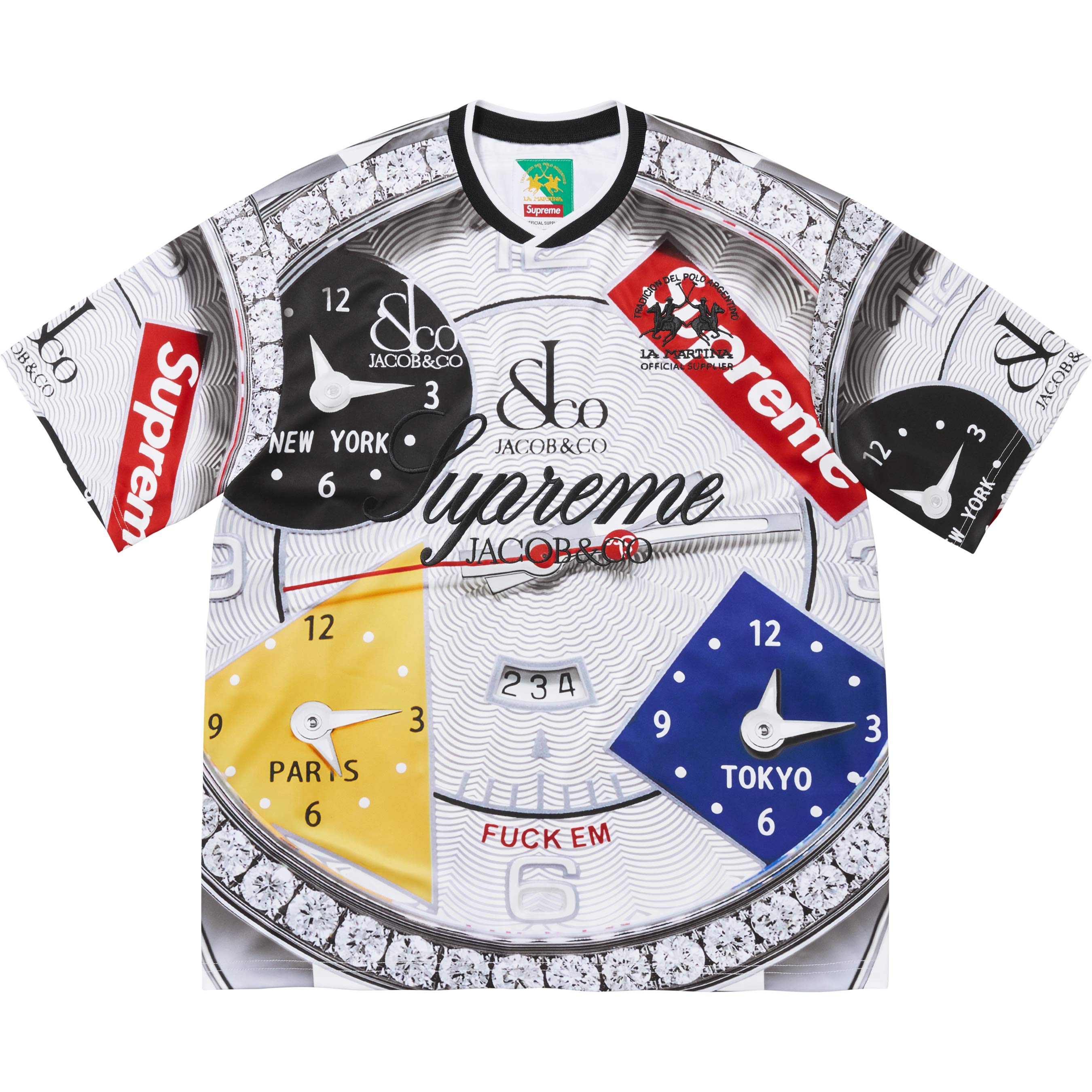 Supreme®/La Martina/Jacob & Co Soccer Jersey view 8